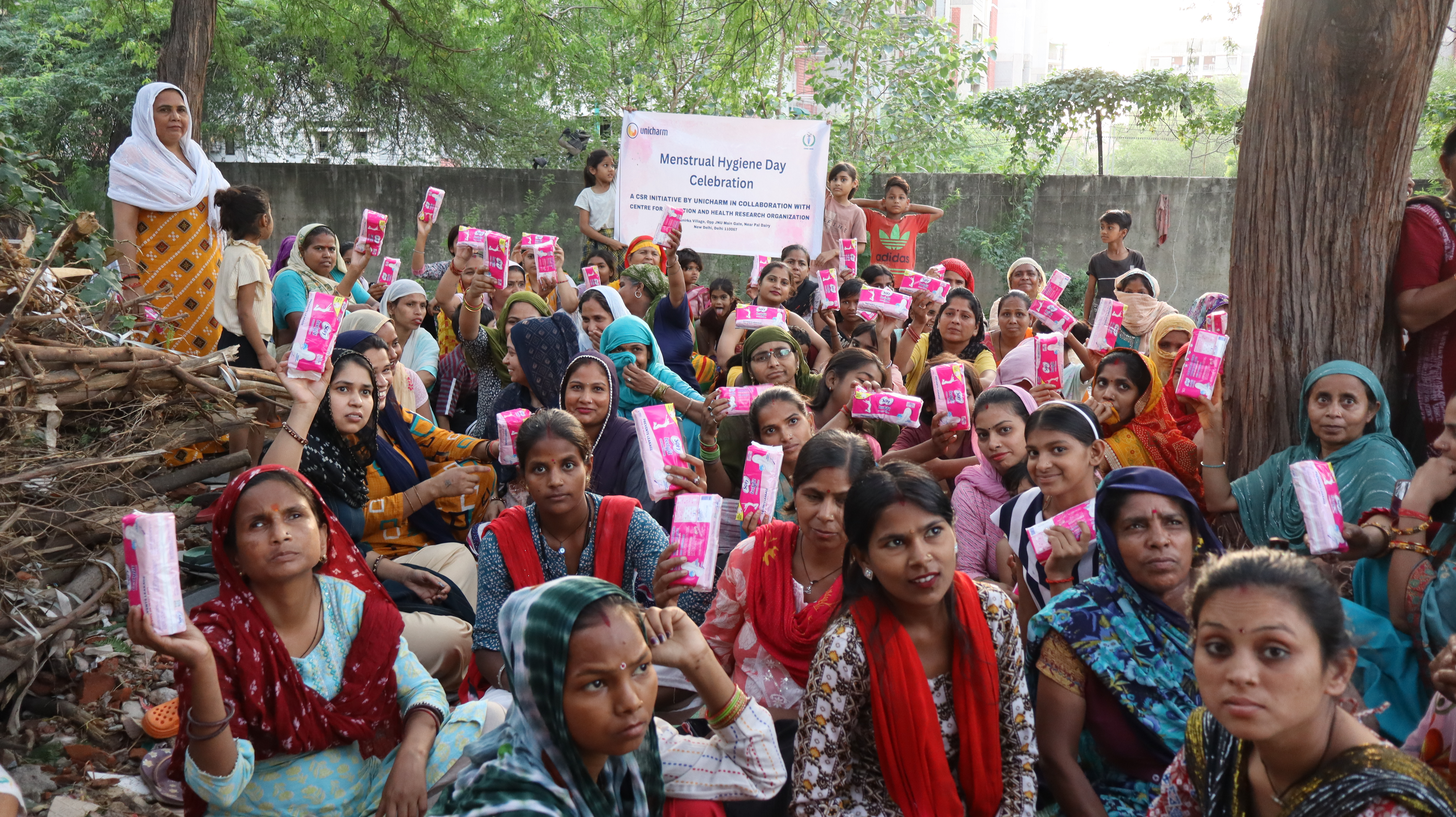 LensKart Foundation team interacting with children